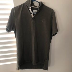 Men's Rag & Bone Standard Issue Army Green polo